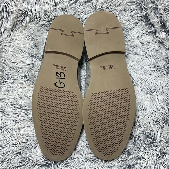 Johnston & Murphy Sz 13 Grey Dress Shoes - Picture 8 of 9